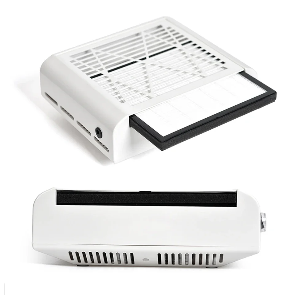 40w Power 45000 Rpm Vacuum Cleaner Strong Suction Nail Dust Collector Fan Collector No-Spilling Filter