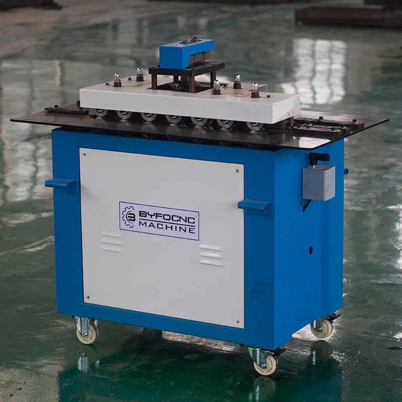 HVAC pittsburgh lock roller forming machine air pipe ductwork ventilation iron plate equipment  square duct tools