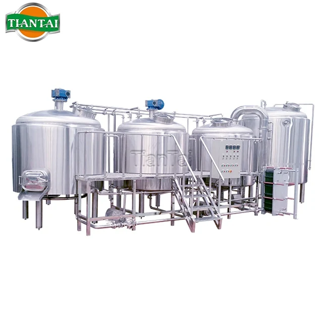 
3000L 30HL 25BBL Stainless steel steam heating 3 vessel professional commercial beer brewing systems for sale 