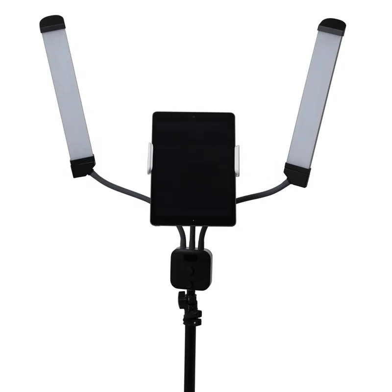 60 watts two arm led lash light aluminum led lamp with 2.0 meter stand tripod, factory wholesale led Multimedia Extreme