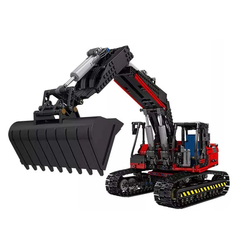 Mould King 17033 Digger Excavator Blocks & Model Engineering APP RC Bricks Forklift Tractor Bulldozer  Building Block Sets Toys
