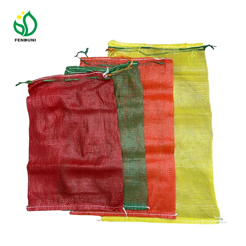 Экологичная фабричная Сетчатая Сумка на заказ большая из полипропилена/полиэтилена для дрова