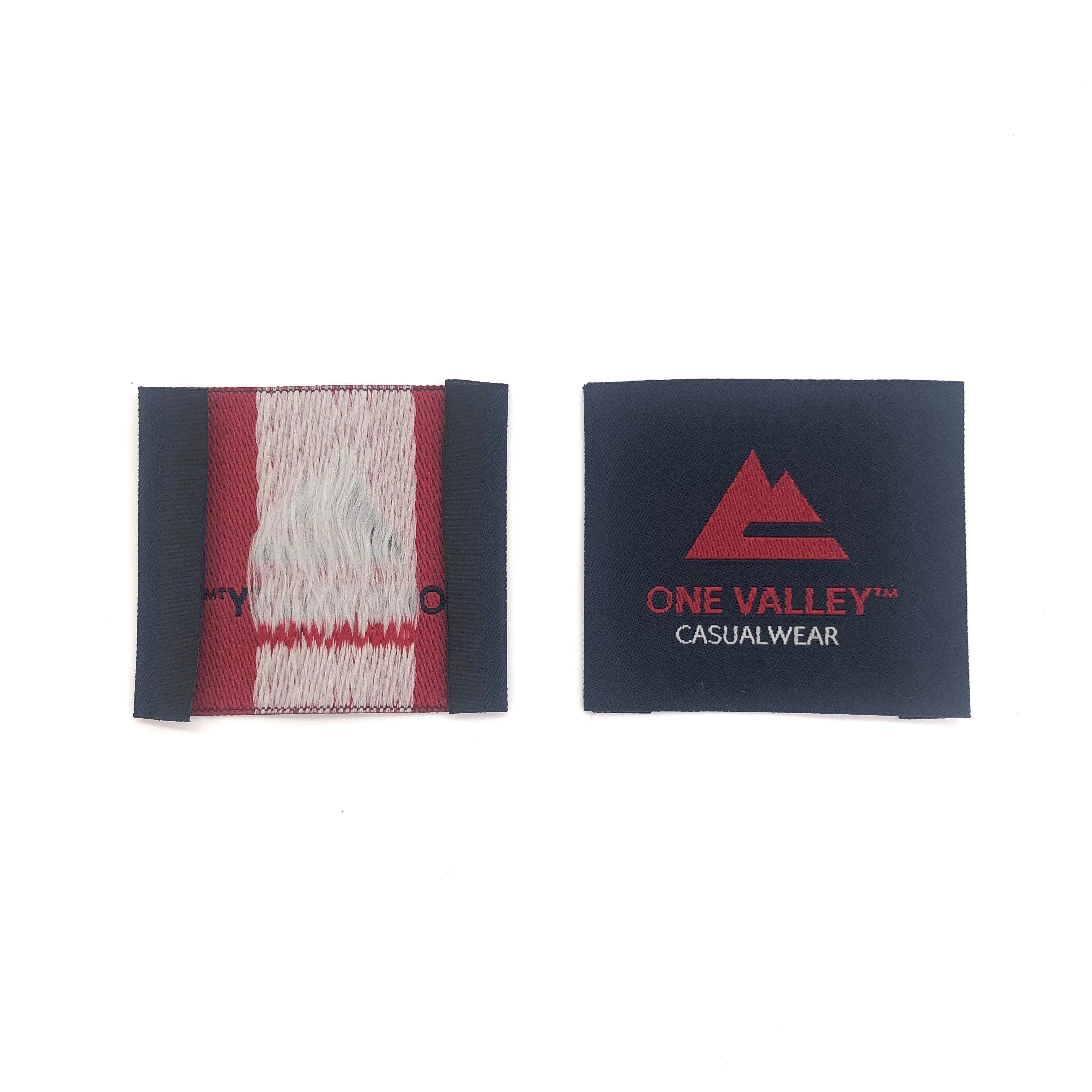 Garment woven label clothes printed label and tags for clothing accessories