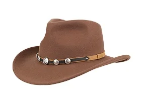 HUAYIA Модные 100% шерстяные ковбойские шляпы высокого качества в западном стиле