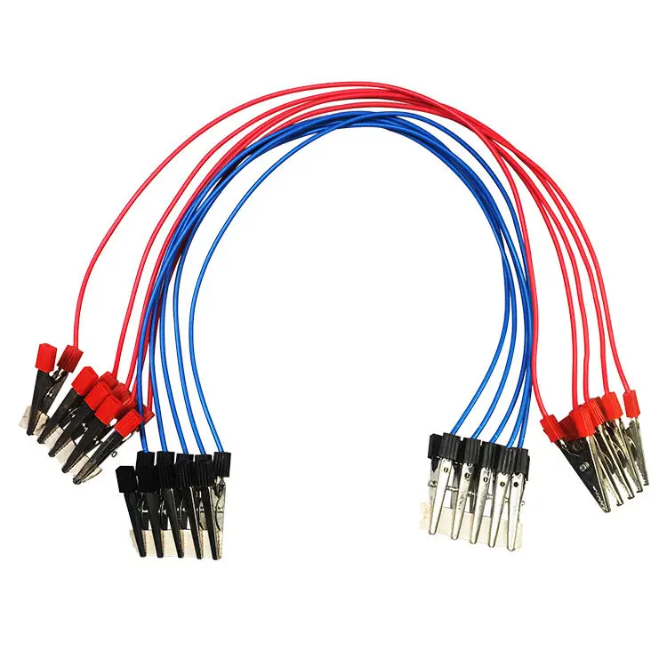 Physical Electromagnetism Teaching Aids physical experiment alligator clip test electric connecting wires for students