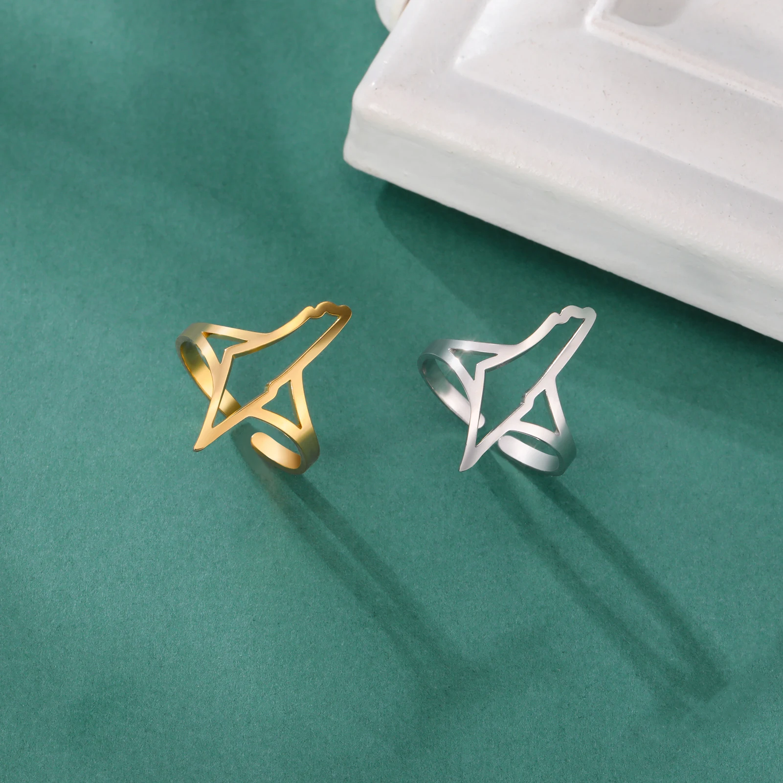 Кольца на палец из нержавеющей стали