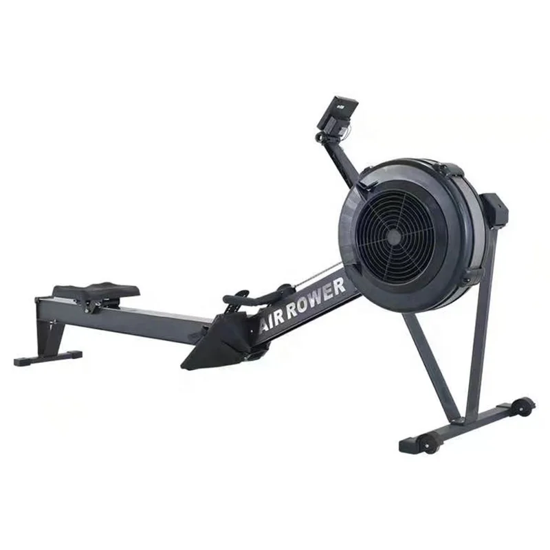 Home Indoor Fitness Equipment China Power Gym Commercial Foldable Alloy LCD Monitor Heavy Duty Machine Cardio Rowing Air Rower