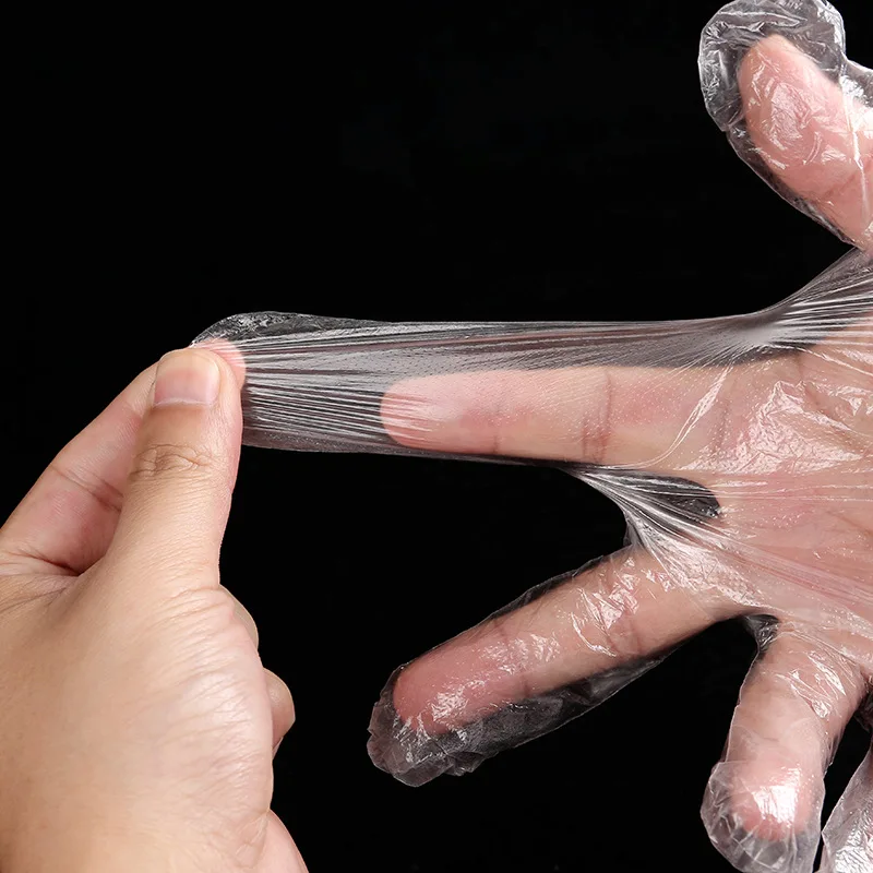 OEM Manufacturer Best-selling Micro-touch Clear PE Gloves for Fast Food Services