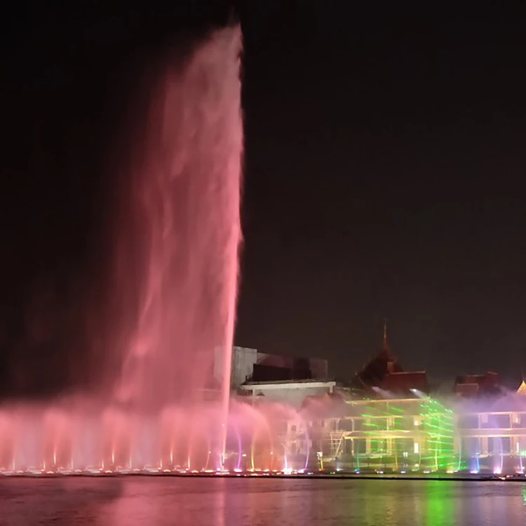 Outdoor Garden Pool Water Laminar Jumping Jet Fountain Musical Dancing Water Fountain Price