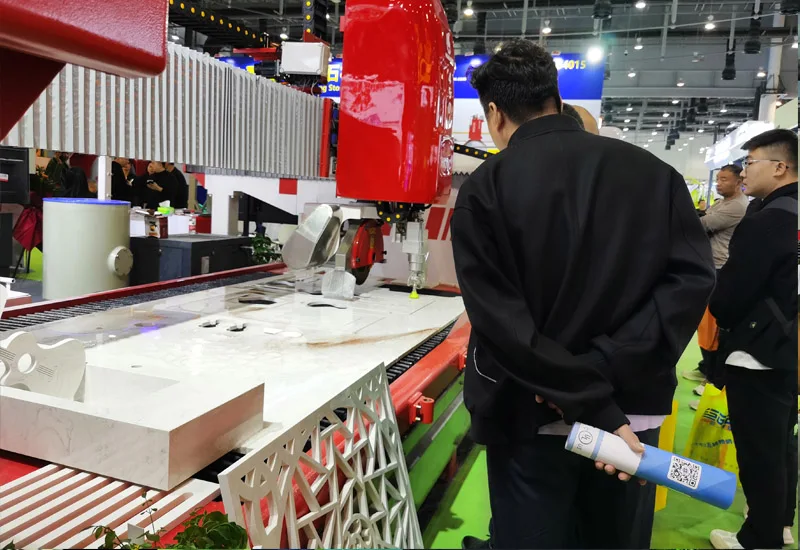 2024 Hualong Machinery HKNC-450J CNC sawjet 5 axis stone  bridge saw stone cuttimg machine  water jet granite cutting tools