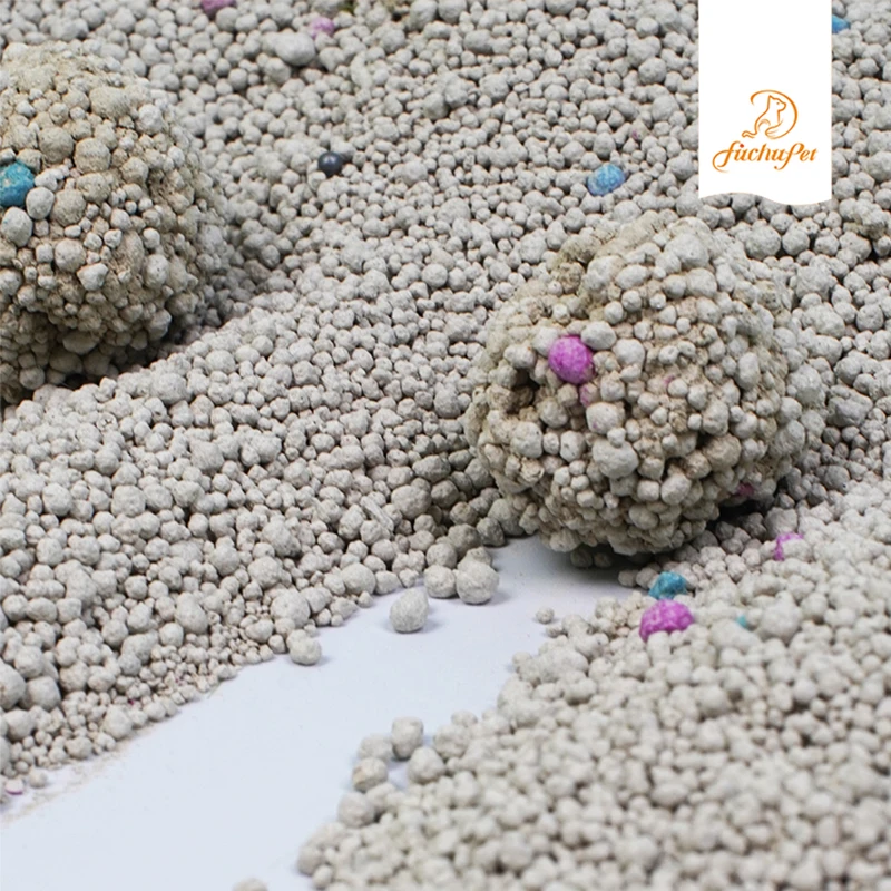 Flash Sale Colored Bentonite Cat Litter Material For Pet Shop Cat Litter Bentonite