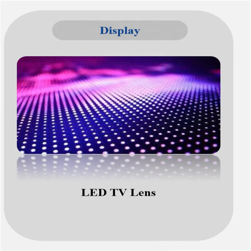 YEJIA Factory Customize LSR Injection Molding High Transmittance Silicone Led Optical Lens For HUD Lighting