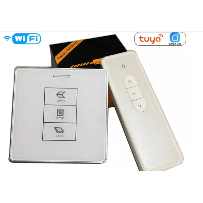 XBH Folding Arm Type Electric Window Opener work with Tuya App and Wifi Touch Screen Switch