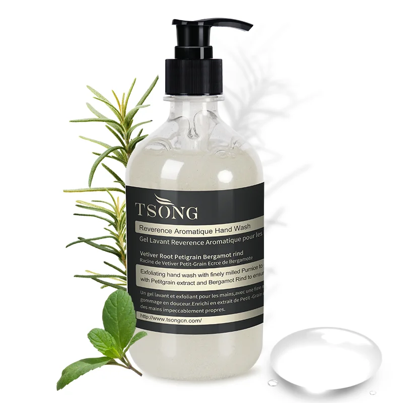 Tsong High Quality 500 ML Gel Texture Abrasive Exfoliating Hand Wash