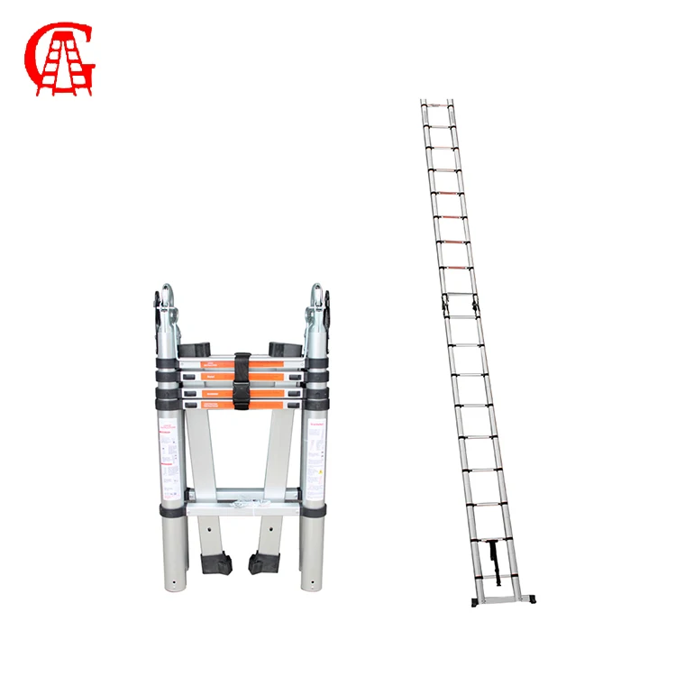 Ladders Telescopic Step Ladder Sale Retractable Aluminum 8m 7m 6.2m 5m  Industrial Safety Extension Climbing Tool