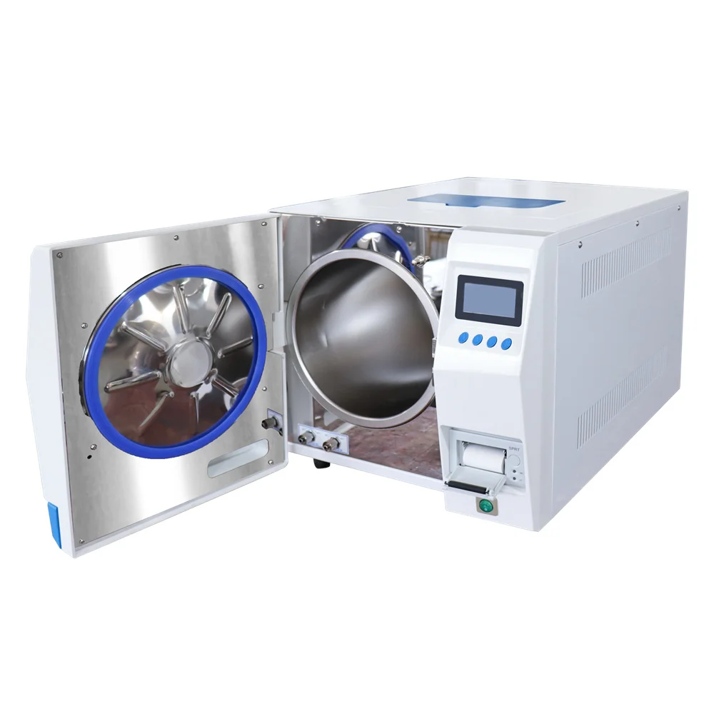 Lab 20 24 Liter Small Digital Table Top Steam Class B Autoclave Machine