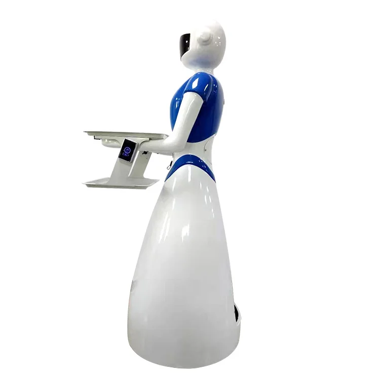 
Artificial intelligent humanoid delivery food waiter robot for restaurant 