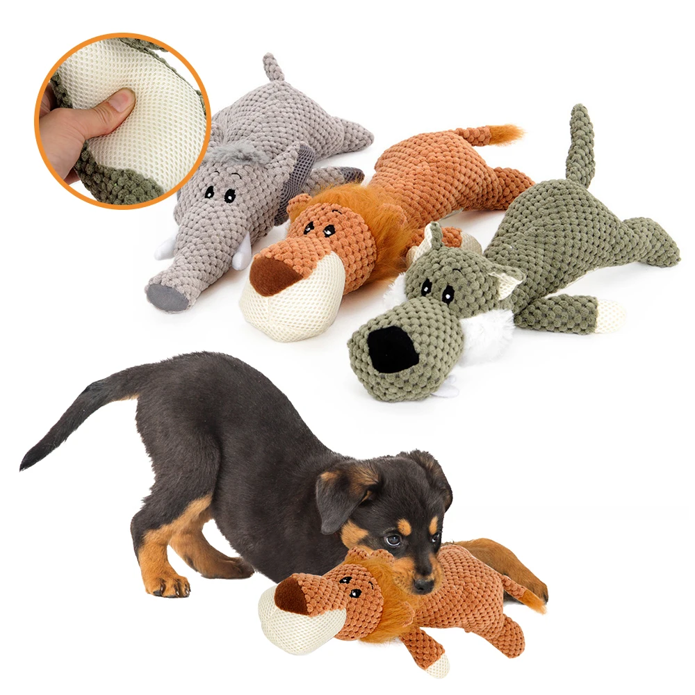 Amazon hot sale 2023 durable squeaky interactive Dog Tug Toy pet dog rope plush toys pet chew dog toys