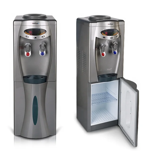 Hot&Cold Compressor cooling Water Dispenser LB-LWB1.5-5X72 Floor standing water coolers with refrigerator cabinet