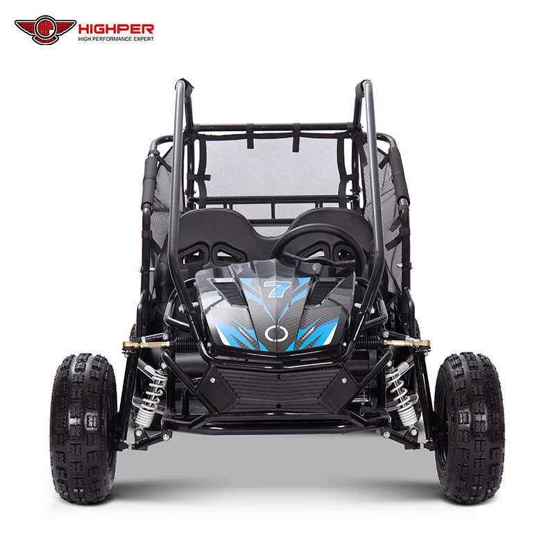 HIGHPER NEW ELECTRIC GO KARTS 60V20AH 1200W BUGGY FOR SALE  ADJUSTABLE SEATS FOR KIDS