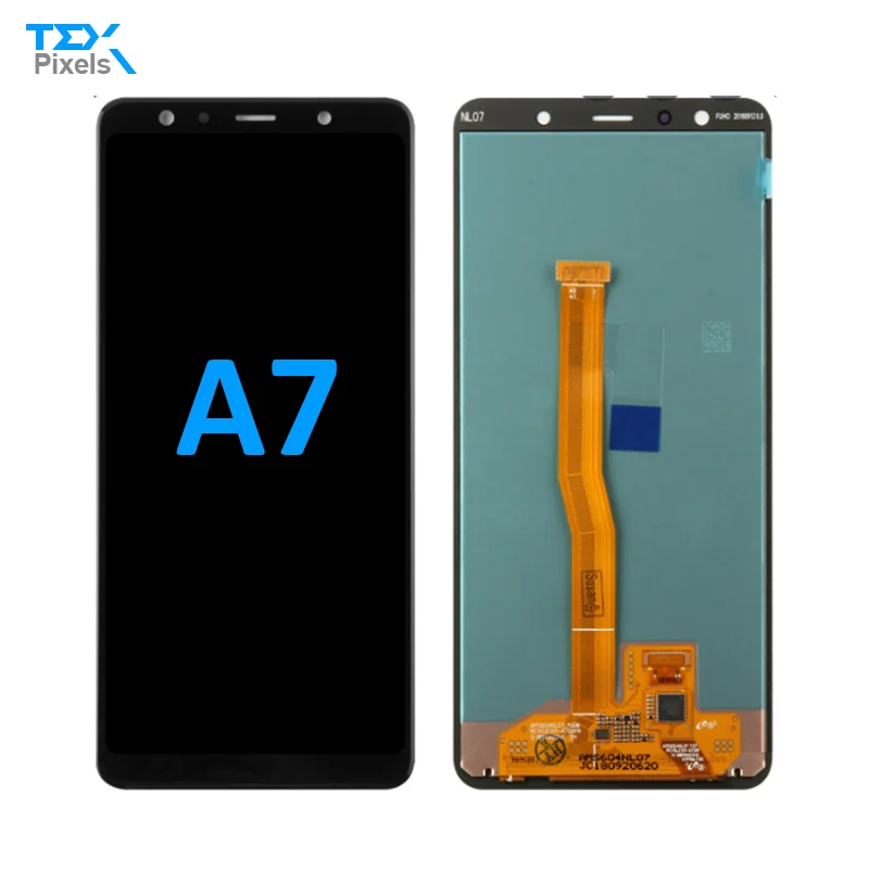 New Arrive Outer Glass For Samsung Galaxy A7 Laminated OCA Glue LCD Touch Screen Front Outer Glass
