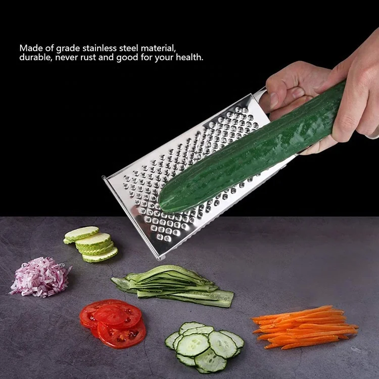 Stainless Steel 4 sided Fruit and Vegetable Grater Cutter For Home Kitchen