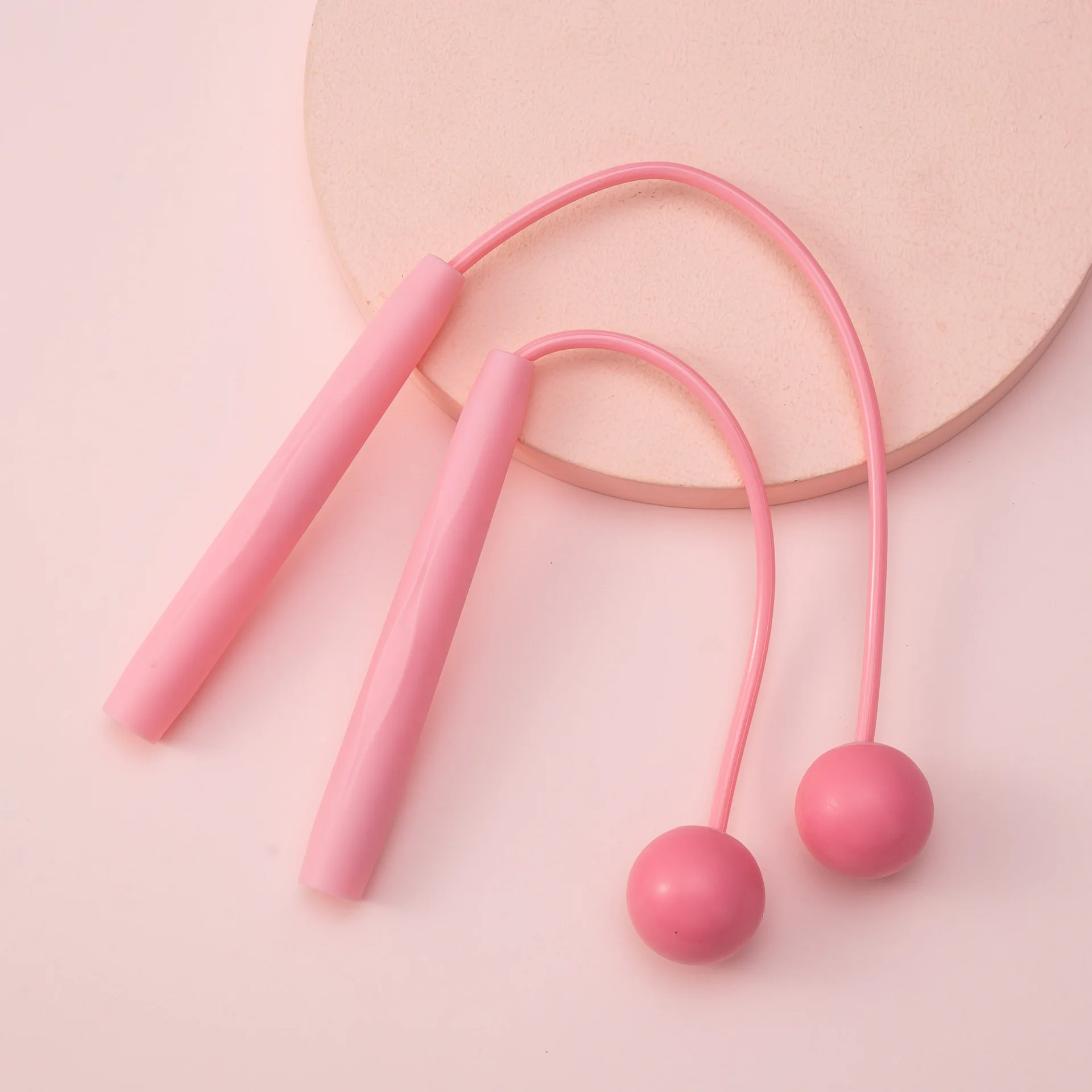 Hot Selling Home Fitness Skipping Rope Cordless Adjustable PVC Jump Rope