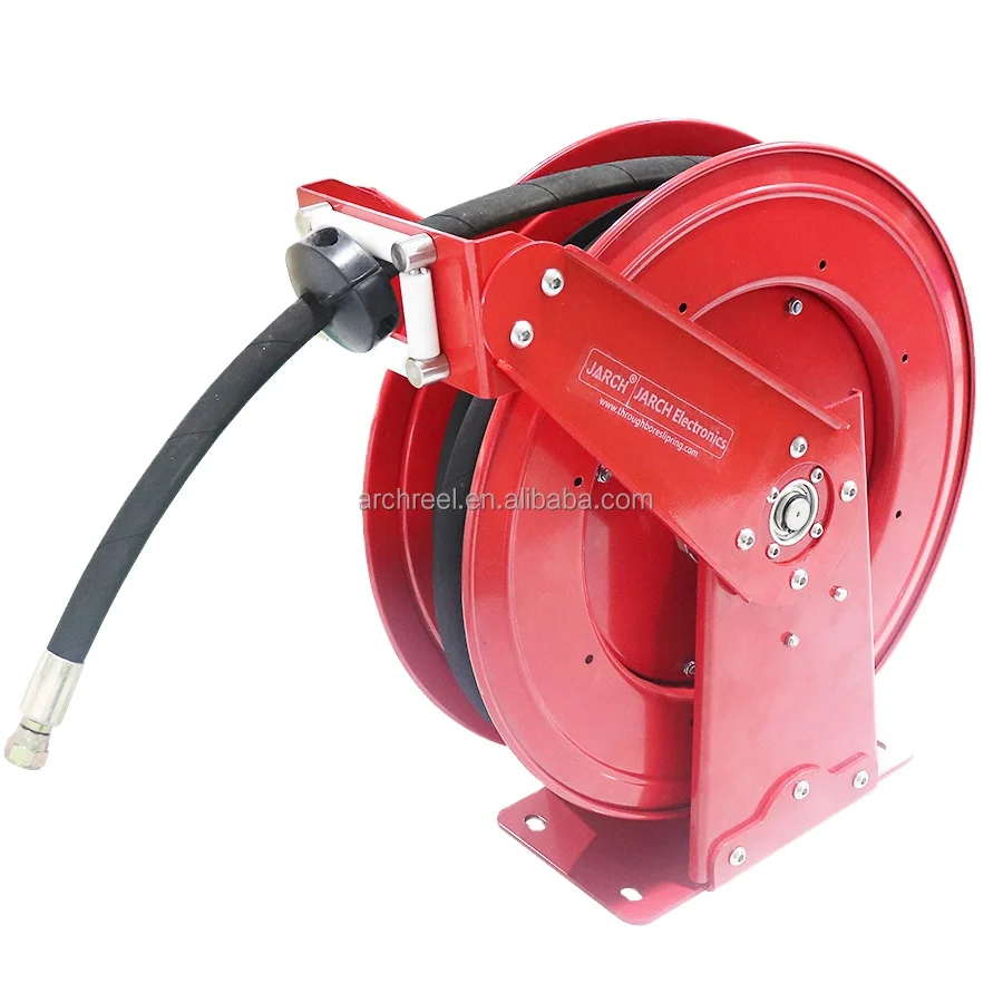 heavy duty air hose reels water retractable hose reel for fuel delivery truck reel