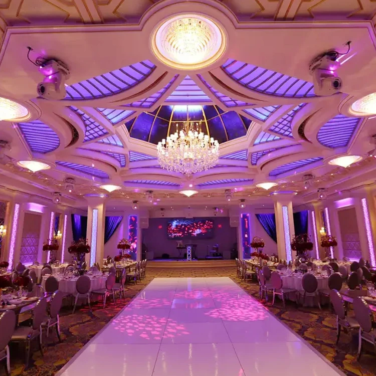 High Quality Indoor Decoration Pendant Light Villa Wedding Hall Acrylic Modern LED Chandelier