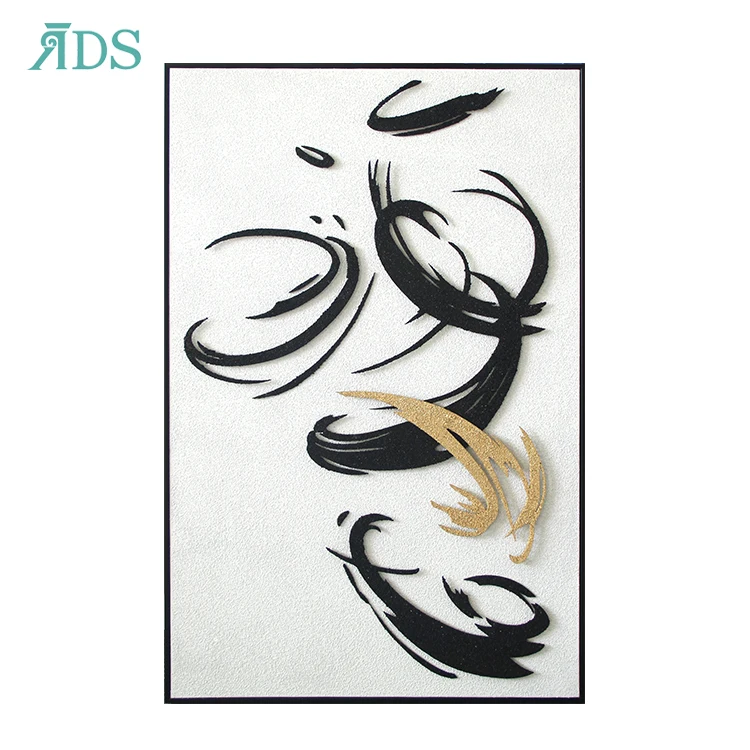 New Arrival Handmade 3D Interior Hotel Decorative Wall Art