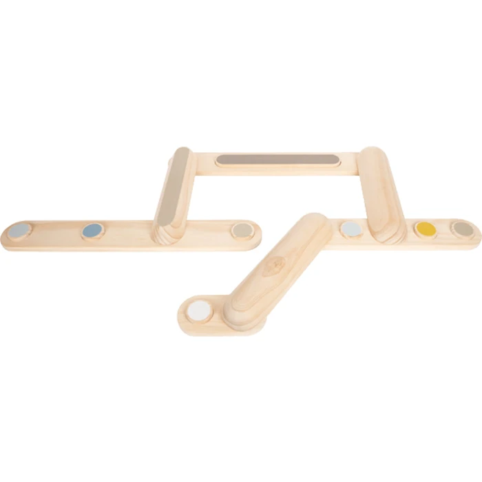 Gymnastics Toys Outdoor Wooden Kids Board Balance Beam Stepping Stones