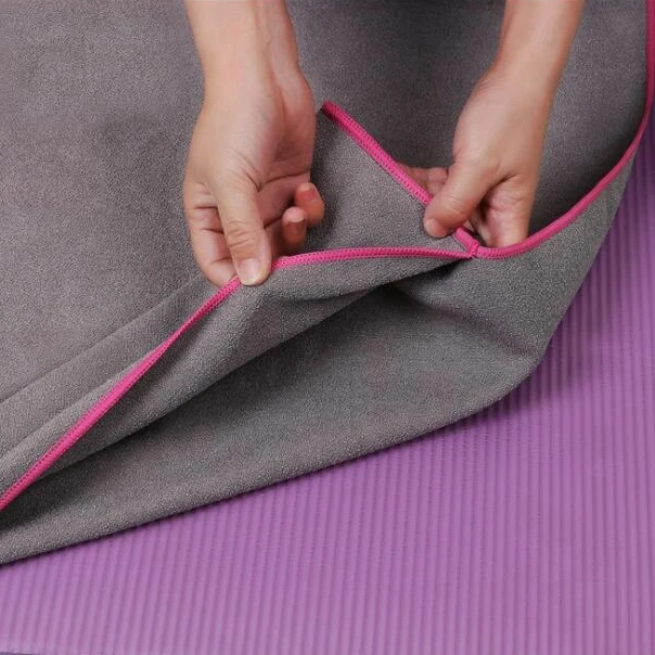 Amazon hot selling microfiber yoga sports towel for yoga sports
