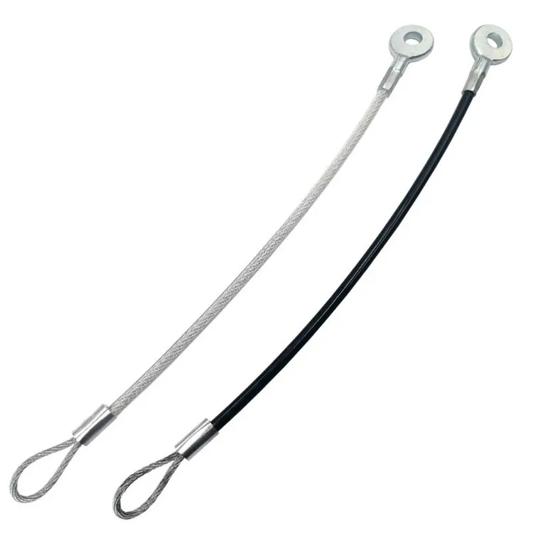 HQ CUSTOMIZED Stainless Steel Wire Rope Sling with Two Loops Fastened by Ferrule and Thimbles