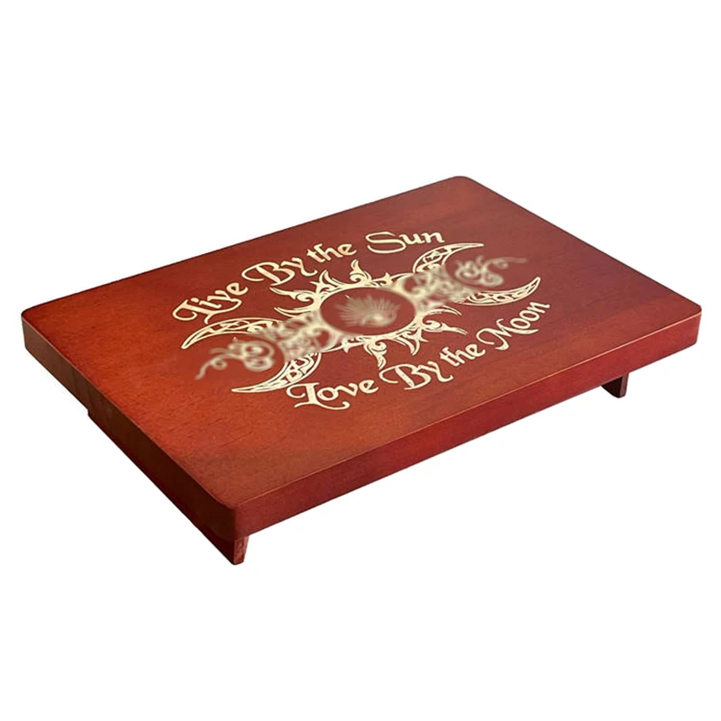 Алтарь для медитации маленький алтарь деревянный ведьмы Wiccan Alter Table буддийская святыня