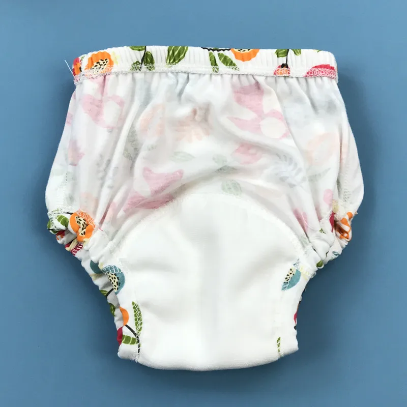 
Cotton Washable Diaper Baby Cloth Diapers Baby Training Pants Potty Training Underwear 