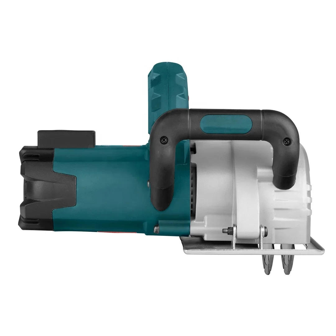 2000W Wall Groove 35mm Cutting Machine Slotting Wall Chisel 125mm*2pc Brick Concrete Cutter Notcher Floor Electric Wall Chaser