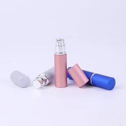 High quality portable aluminum 5ml bottle separated empty bottle perfume bottle luxury