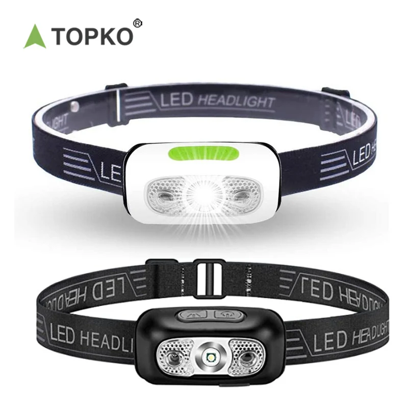TOPKO смарт-датчик Usb для подзарядки светодиодные лампы Палатка свет Ночная Рыбалка Портативный Сильный свет наружный фар
