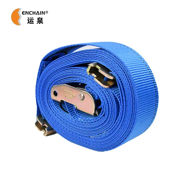 Enchian 2-дюймовый Ratchet сковать нагрузки ремни ремень крепления груза при доставке службой E-гусеничная лента для транспортировки