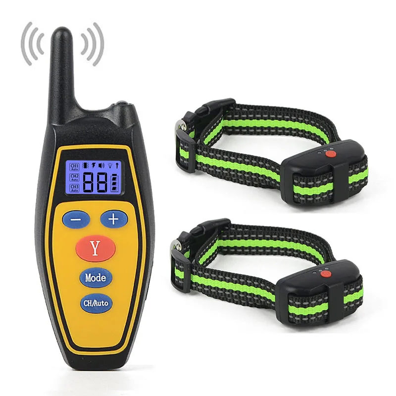 New Dog Bark Stopper Training Device With Electric Shock Vibration Warning Dog Training Receiver