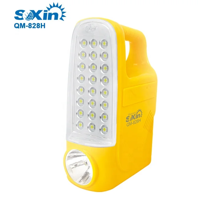 
portable solar smd led rechargeable emergency light lantern with fm radio 