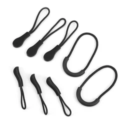Custom Silicone Zipper Puller Pvc Zipper Slider Rubber Zipper Head For Sports Clothes