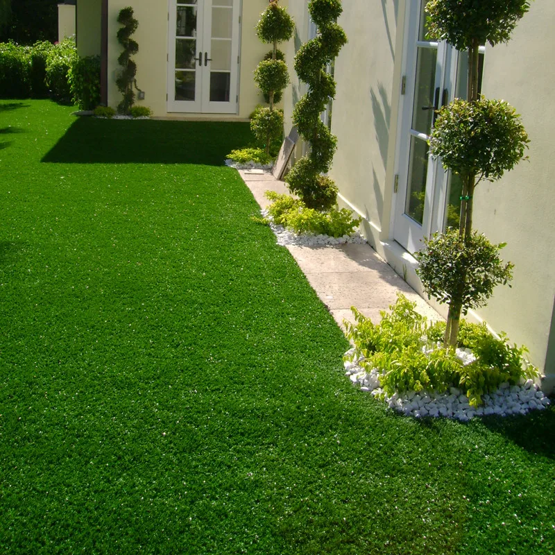Outdoor carpet lawn Synthetic Green Turf Artificial Grass Tile Garden Landscaping artificial grass tile