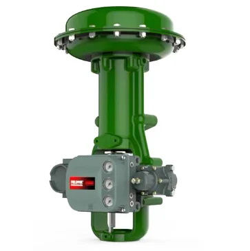 Fisher DVC6010 Digital Valve Positioner With Fisher 657 And 667 Pneumatic Diaphragm Actuator For China Pneumatic Ball Valve