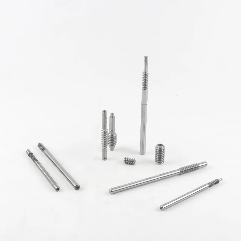 OME China factory custom precision drive 8mm 12mm flexible thread adjustment gear motor shaft