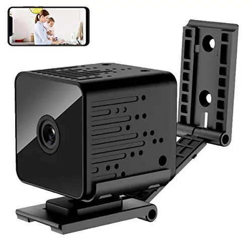 MINI IP camera 4x zoom night vision motion detection HD remote battery CCTV camera security protection wireless cameras
