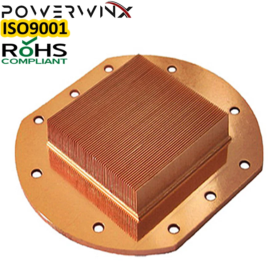Customized copper skived heat
