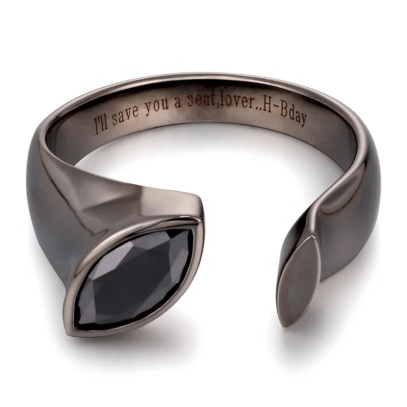 Новейшее ювелирное изделие 1ct, черное кольцо из муассанита, серебряное кольцо из 925/10k/14k/18k с золотым камнем, обручальное кольцо для мужчин