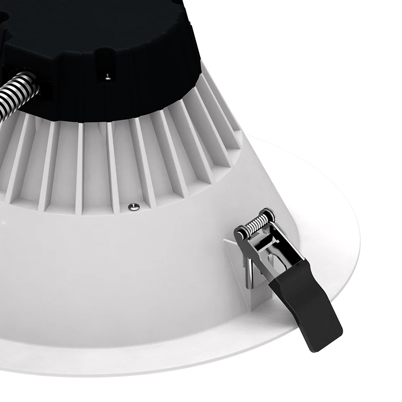 
IC rated isolated 0-10v dimmable UL approved high lumen led downlight commercial 