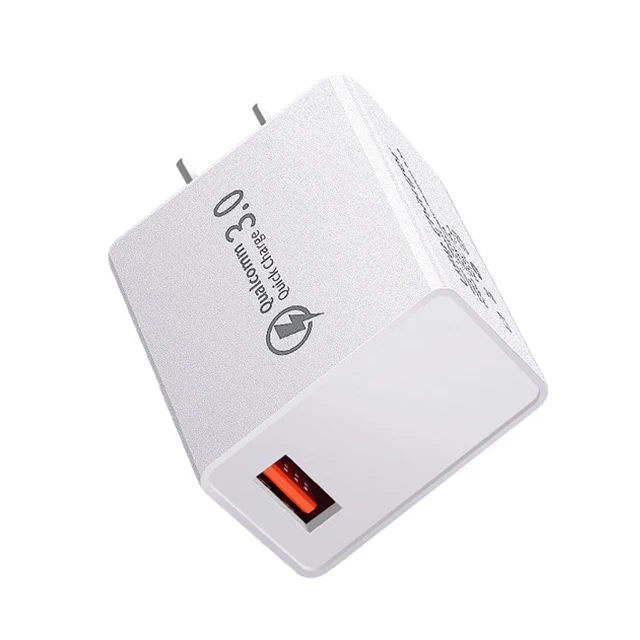 3,0 Быстрая зарядка 18 Вт высокомощное быстрое зарядное устройство адаптер питания вилка стандарта Великобритании 2 порта портативное зарядное устройство для путешествий